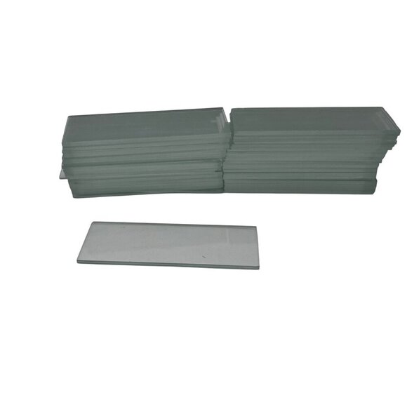 Blank Microscope Slides & Cover Glass For Laboratory Science Optical Microscopes - Picture 1 of 6